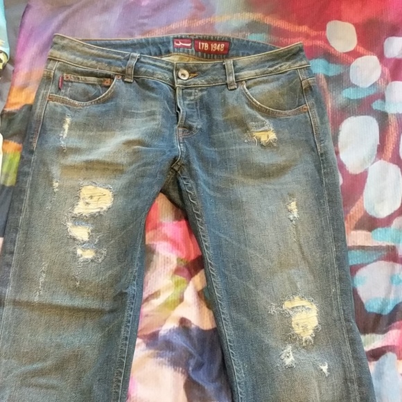 LTB 1948 Denim - LTB 1948 - Distressed Boyfriend Jeans